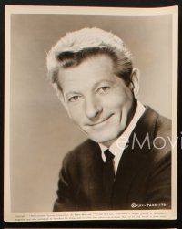 7j291 DANNY KAYE 3 8x10 stills '50s-60s great portraits from The Man at the Diners' Club!