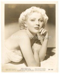 7j641 DOLORES MORAN 8x10 still '50 sexy close up of the blonde actress from Johnny One-Eye!