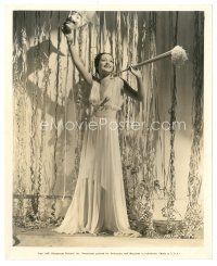7j646 DOROTHY LAMOUR 8x10 still '38 armed with horn & mask ready for New Year's Eve party!