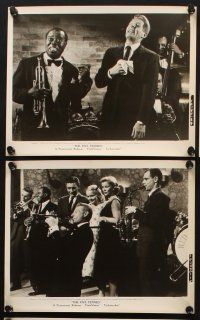 7j080 FIVE PENNIES 8 8x10 stills '59 Danny Kaye, Louis Armstrong & Barbara Bel Geddes!