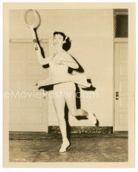 7j722 GUSSIE MORAN 8x10 still '40s the famous tennis player when she worked as a movie extra!