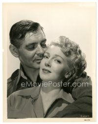7j744 HOMECOMING 8x10 still '48 c/u of Clark Gable with his arms around sexy Lana Turner!