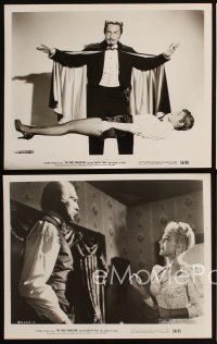 7j256 MAD MAGICIAN 4 8x10 stills '54 Vincent Price, sexy Eva Gabor, cool 3-D horror!