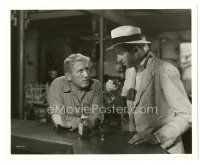 7j866 MALAYA deluxe 8x10 still '49 Spencer Tracy watches James Stewart about to take a shot at bar!