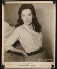7j146 MAUREEN O'SULLIVAN 7 8x10 stills '40s-50s portraits of the pretty actress from Tall T & more!