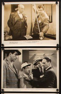 7j149 NOOSE HANGS HIGH 7 8x10 stills '48 great images of wacky Bud Abbott & Lou Costello!