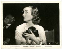 7j913 NOTHING SACRED candid 8x10 still '37 close up of Carole Lombard on set holding her puppy!