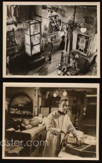 7j153 REVENGE OF FRANKENSTEIN 7 8x10 stills '58 Peter Cushing, Hammer horror, great images!