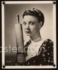 7j274 UNA MERKEL 4 8x10 stills '30s-40s great head & shoulders portraits of the pretty actress!