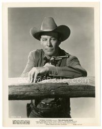 7j994 WILD BILL ELLIOTT 8x10 still '48 cool cowboy portrait with gun from The Fabulous Texan!