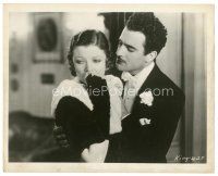 7j995 WOMAN IN ROOM 13 deluxe 8x10 still '32 Gilbert Roland comforts crying Myrna Loy!