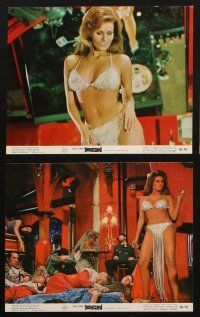 7j405 BEDAZZLED 8 color 8x10 stills '68 classic fantasy, Dudley Moore, sexy Raquel Welch!