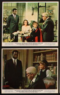 7j396 GUESS WHO'S COMING TO DINNER 10 color 8x10 stills '67 Poitier, Spencer Tracy, Hepburn!