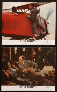 7j409 BULLSHOT 8 color English FOH LCs '83 wacky English parody of the Bulldog Drummond series!
