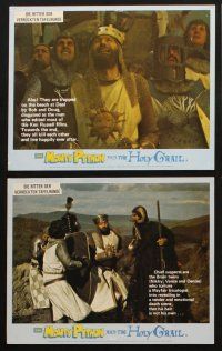 7j432 MONTY PYTHON & THE HOLY GRAIL 8 color English FOH LCs '75 John Cleese, Terry Gilliam classic!