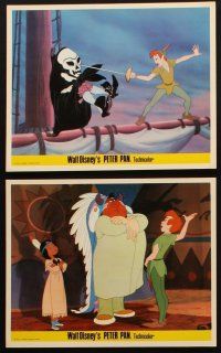 7j478 PETER PAN 6 color English FOH LCs R60s Disney cartoon fantasy classic, great full-length art!
