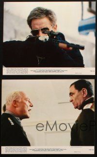 7j485 BRASS TARGET 4 8x10 mini LCs '78 Max Von Sydow, with George Kennedy as General Patton!