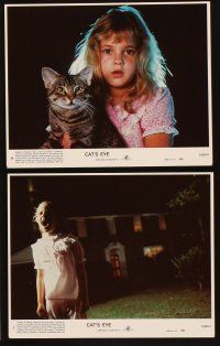 7j410 CAT'S EYE 8 8x10 mini LCs '85 Drew Barrymore, James Woods, written by Stephen King!