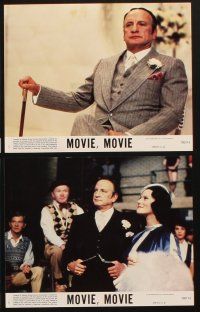 7j434 MOVIE MOVIE 8 8x10 mini LCs '78 George C. Scott, Stanley Donen parody of 1930s movies!