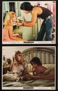 7j446 SHAMPOO 8 8x10 mini LCs '75 hairdressers Warren Beatty, Julie Christie, Goldie Hawn!