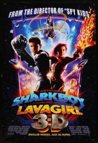 7p027 ADVENTURES OF SHARKBOY & LAVAGIRL DS 1sh '05 Taylor Lautner, David Arquette
