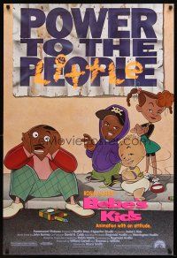 7p129 BEBE'S KIDS 1sh '92 Robin Harris' cartoon, power to the little people!