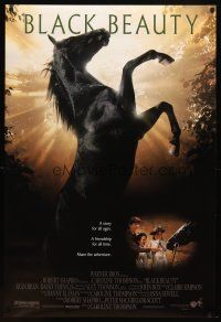 7p139 BLACK BEAUTY DS 1sh '94 Sean Bean, a story for all ages, a friendship for all time!