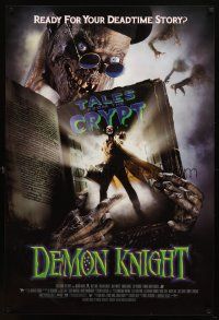 7p223 DEMON KNIGHT 1sh '95 Billy Zane, Tales from the Crypt, great image of Crypt-Keeper!