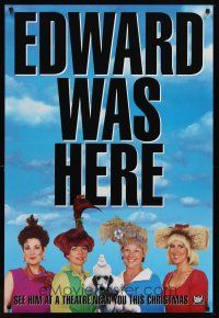 7p256 EDWARD SCISSORHANDS teaser DS 1sh '90 Tim Burton classic, great image of wacky haircuts!