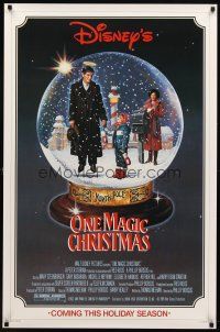 7p503 ONE MAGIC CHRISTMAS advance 1sh '85 Mary Steenburgen, Harry Dean Stanton, Disney!