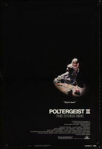 7p530 POLTERGEIST II 1sh '86 Heather O'Rourke, The Other Side, they're baaaack!