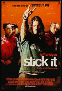 7p677 STICK IT DS 1sh '06 Jeff Bridges, Missy Peregrym, defy & conquer!