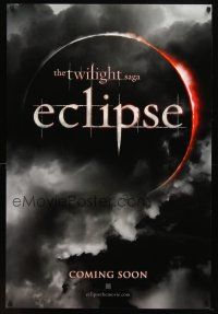 7p746 TWILIGHT SAGA: ECLIPSE teaser DS 1sh '10 Kristen Stewart, Robert Pattinson, Lautner!