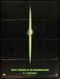 7k724 ALIEN RESURRECTION teaser French 1p '97 Sigourney Weaver, Winona Ryder, cool outer space image