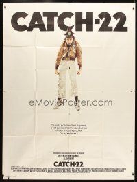 7k758 CATCH 22 French 1p '70 completely different image of Alan Arkin hanging from flight harness!