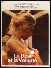 7k873 LUST & DESIRE French 1p '70s Le desir et la volupte, untamed eroticism, sexy image!
