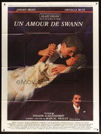 7k967 SWANN IN LOVE French 1p '84 Schlondorff's Un Amour de Swann, Jeremy Irons, Ornella Muti!