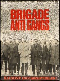 7k674 BRIGADE ANTI GANGS French 4p '66 Robert Hossein, Pellegrin, Clementi, Tinti, Amidou