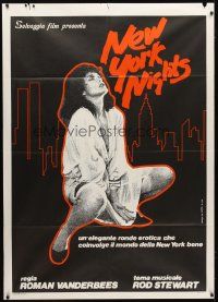 7k613 NEW YORK NIGHTS Italian 1p '84 the game is seduction, the only rule is anything goes!
