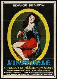 7k623 PLAY THE GAME OR LEAVE THE BED Italian 1p '69 great art of sexy Edwige Fenech!
