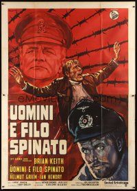7k484 McKENZIE BREAK Italian 2p '71 ultimate World War II escape film, different Colizzi art!