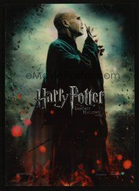 7k264 HARRY POTTER & THE DEATHLY HALLOWS: PART 2 lenticular mini poster '11 Radcliffe & Fiennes!
