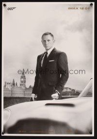 7k232 SKYFALL limited edition English special 14x20 '12 image of Daniel Craig as Bond, newest 007!