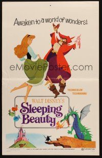 7k418 SLEEPING BEAUTY WC R70 Walt Disney cartoon fairy tale fantasy classic!
