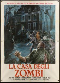7k453 CHILD Italian 2p '77 cool completely different undead zombie artwork by Mafe!