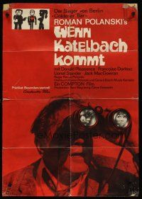 7m247 CUL-DE-SAC red style German '66 Roman Polanski, Donald Pleasance, Francoise Dorleac!