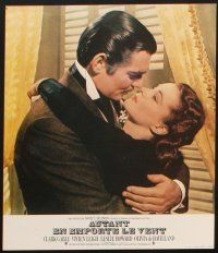 7m124 GONE WITH THE WIND 6 set A French LCs R70s Clark Gable, Vivien Leigh, Howard, classic!