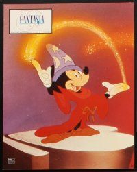 7m176 FANTASIA 8 German LCs R90 images of Mickey Mouse & others, Disney musical cartoon classic!
