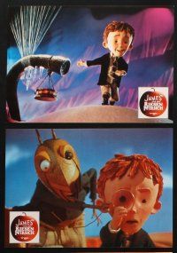 7m148 JAMES & THE GIANT PEACH 16 German LCs '96 Walt Disney stop-motion fantasy cartoon!