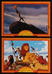 7m144 LION KING 24 German LCs '94/R90s Disney cartoon set in Africa, great different images!
